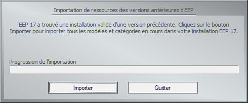 EEP - Importation des ressources