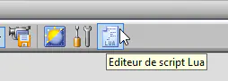 Bouton éditeur Lua barre outils EEP