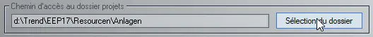 Image paramètre Dossier des projets dans EEP