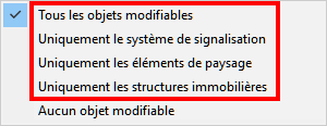 Image menu sélection objets Modifiables EEP