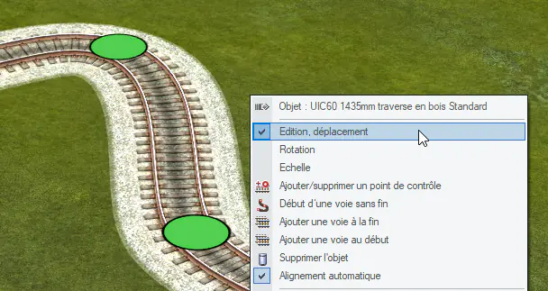 Image Modifier nœud courbe spline, éditeur 3D EEP