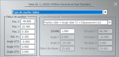 Image propriétés courbe spline, éditeur EEP