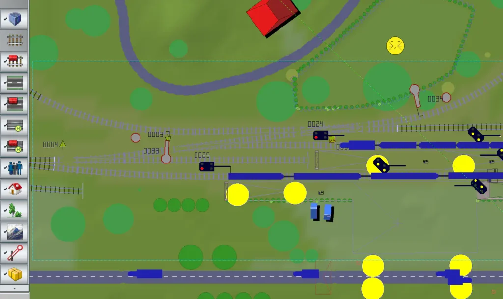 Plugin 2 EEP17, Sélection blocs voies ferroviaires