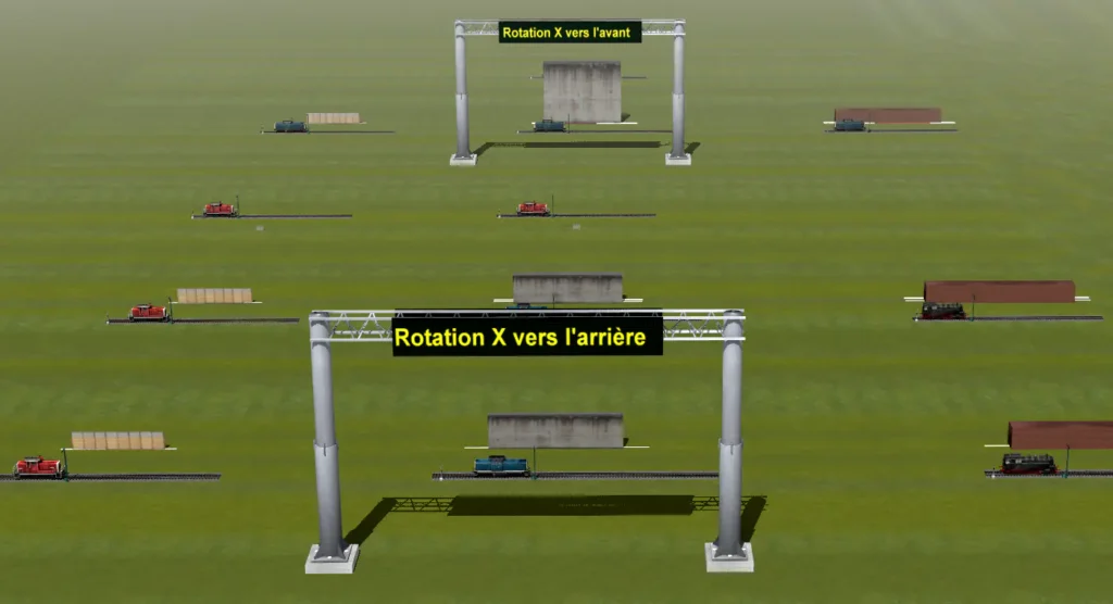 Rotation X du projet Rotation pour EEP